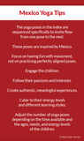Mexico Yoga Cards for Kids