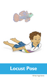 Ocean Animals Yoga Cards for Kids