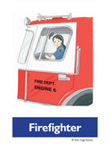 Sample pages or images for people yoga cards for kids