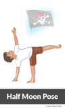 Pirate Yoga Cards for Kids