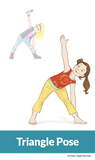 Pretend Play Yoga Cards for Kids