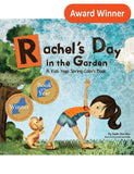 Front cover page or cover image for rachels day in the garden book
