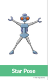 Robot Yoga Cards for Kids