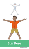 Robot Yoga Cards for Kids