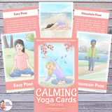 calming yoga cards for kids | Kids Yoga Stories