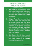 Sample pages or images for st patricks day yoga cards for kids