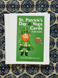 St. Patrick's Day Yoga Cards for Kids