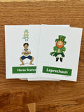 St. Patrick's Day Yoga Cards for Kids
