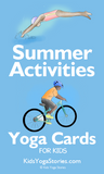 Summer Activities Yoga Cards for Kids