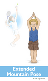 Summer Activities Yoga Cards for Kids