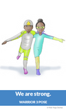 Superhero Partner Yoga Poses for Kids