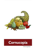 Sample pages or images for thanksgiving yoga cards for kids
