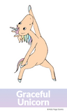 Unicorn Yoga Cards for Kids