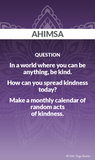 Yamas and Niyamas Cards for Kids