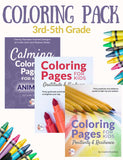 Coloring Pages Pack 3rd-5th Grade | Kids Yoga Stories
