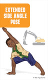 Construction Site Yoga Cards for Kids