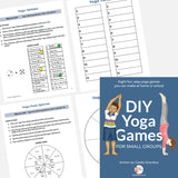DIY Yoga Games for Small Groups - Pediatric Therapist Yoga and Mindfulness Bundle | Kids Yoga Stories