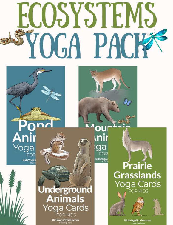 Ecosystems Yoga Pack for Kids | Kids Yoga Stories
