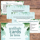 Gratitude Cards for Teens | Kids Yoga Stories