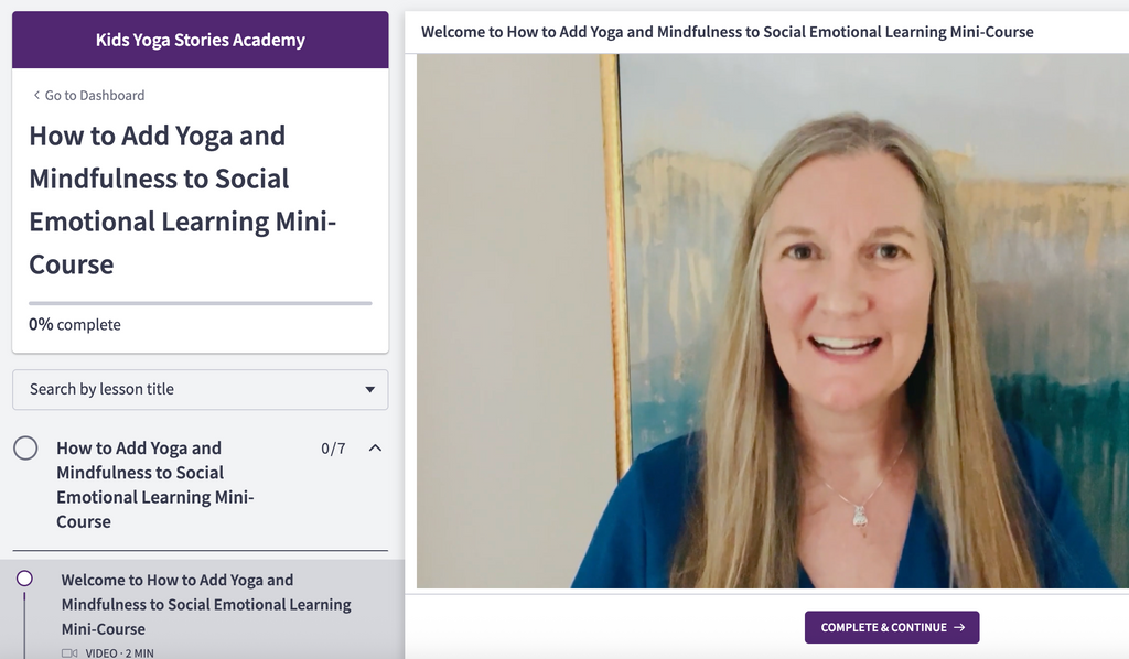How to Add Yoga and Mindfulness to (SEL) Social Emotional Learning Mini-Course