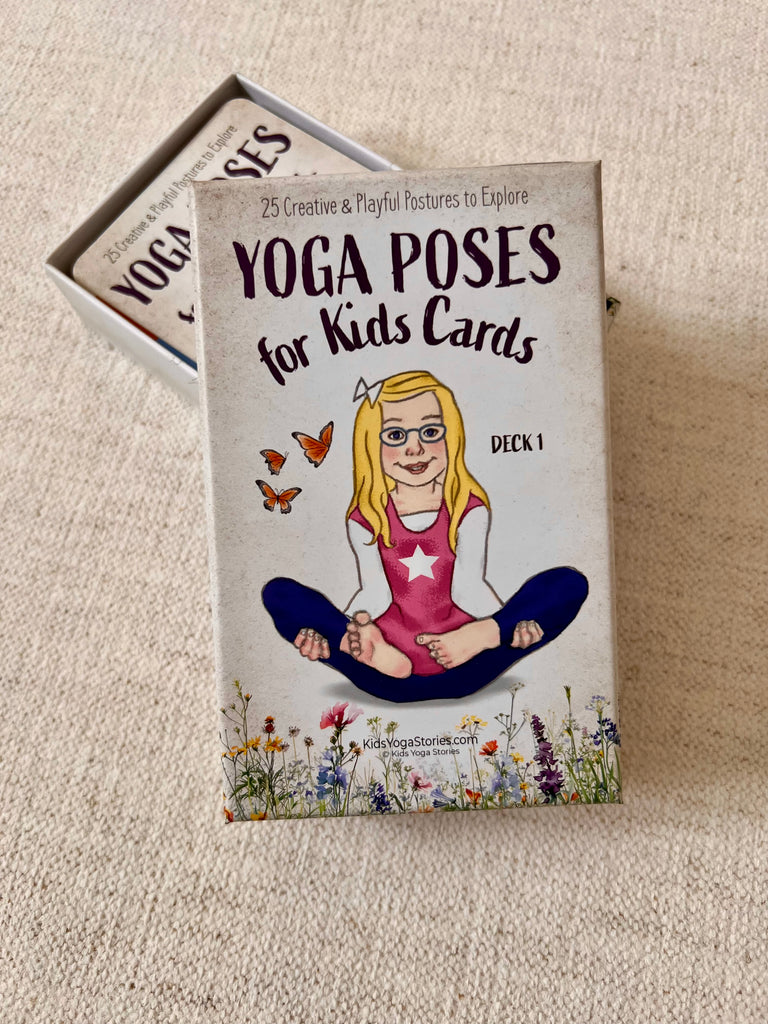 Yoga Poses for Kids Cards - Deck One