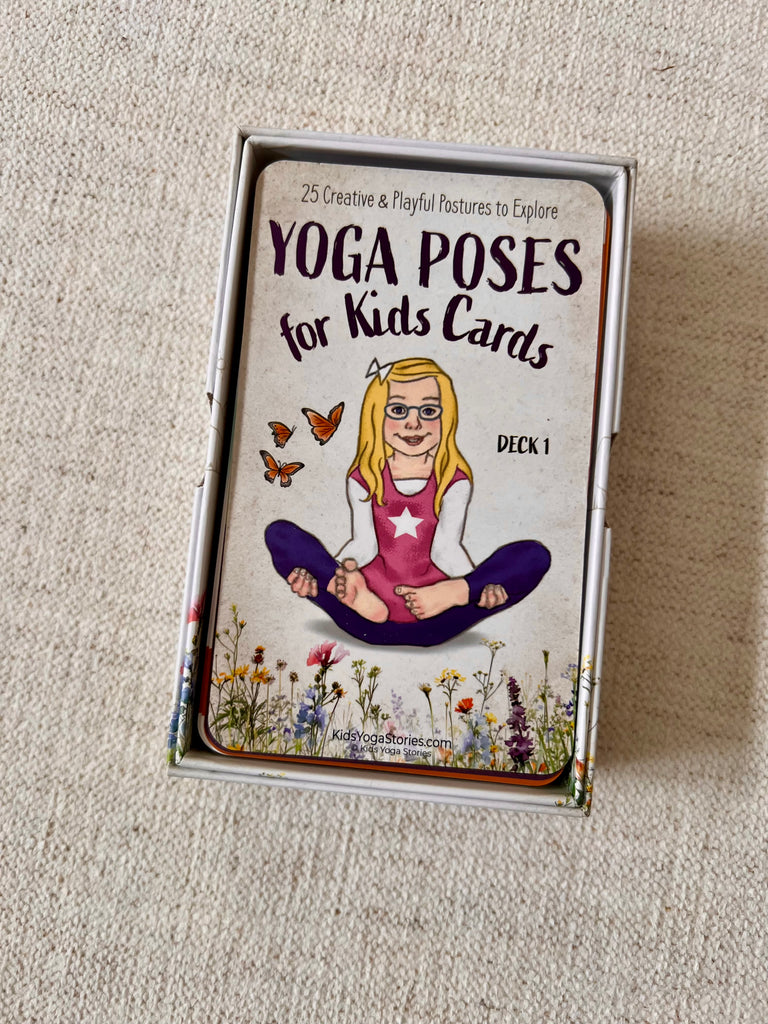 Yoga Poses for Kids Cards - Deck One