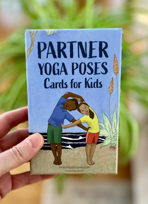 Partner Yoga Poses Cards for Kids