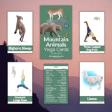 Mountain Animals Yoga Cards | Kids Yoga Stories