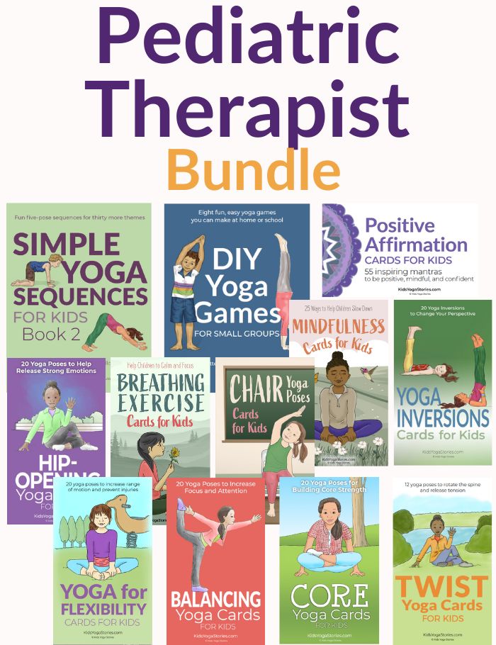 Pediatric Therapist Yoga and Mindfulness Bundle | Kids Yoga Stories