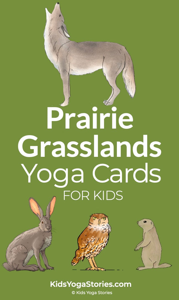 Prairie Grasslands Yoga Cards for Kids | Kids Yoga Stories
