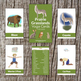 Prairie Grasslands Yoga Cards for Kids | Kids Yoga Stories
