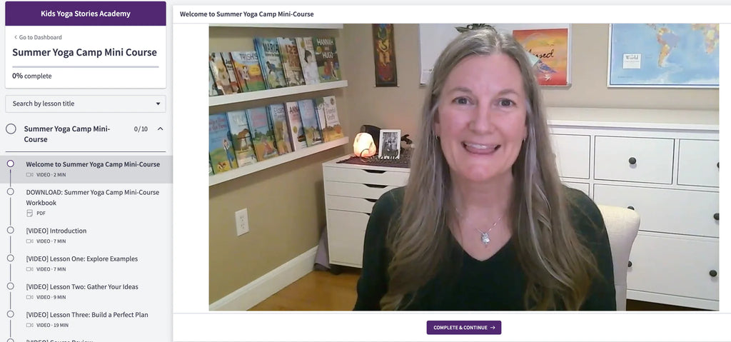Summer Yoga Camp Mini-Course + BONUS