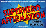 Superhero Affirmation Cards for Kids