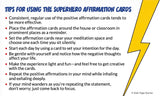 Superhero Affirmation Cards for Kids