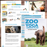 Zoo Yoga Lesson Planning Pack