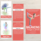 balancing Yoga Cards for Kids - Pediatric Therapist Yoga and Mindfulness Bundle | Kids Yoga Stories