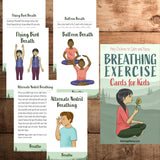 Breathing Exercise Cards for Kids - Pediatric Therapist Yoga and Mindfulness Bundle | Kids Yoga Stories