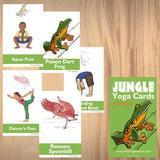 Jungle animals yoga cards for kids | Kids Yoga Stories