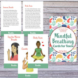Mindful Breathing cards for Teens - Tween Bundle | Kids Yoga Stories