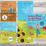 Sally's Visit to the Farm: a Kids Yoga Farm Book | Kids Yoga Stories