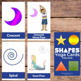 Shapes Yoga Cards for Kids | Kids Yoga Stories