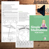 Simple Meditations for Kids with audio | Kids Yoga Stories