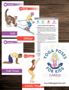 yoga poses for kids, yoga in the classroom, yoga kids, kids yoga ideas, ADHD tools