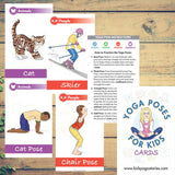 Yoga poses for kids cards - deck 1 | Kids Yoga Stories