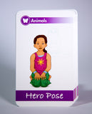 Yoga Poses for Kids Cards (Deck One)