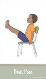 chair yoga pose | Kids Yoga Stories