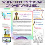 SEL, social emotional learning, yoga for kindergartners, kids yoga, yoga poses for kids, yoga for kids, preschool yoga, printable yoga