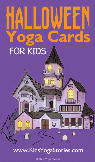 Halloween Yoga Cards for Kids