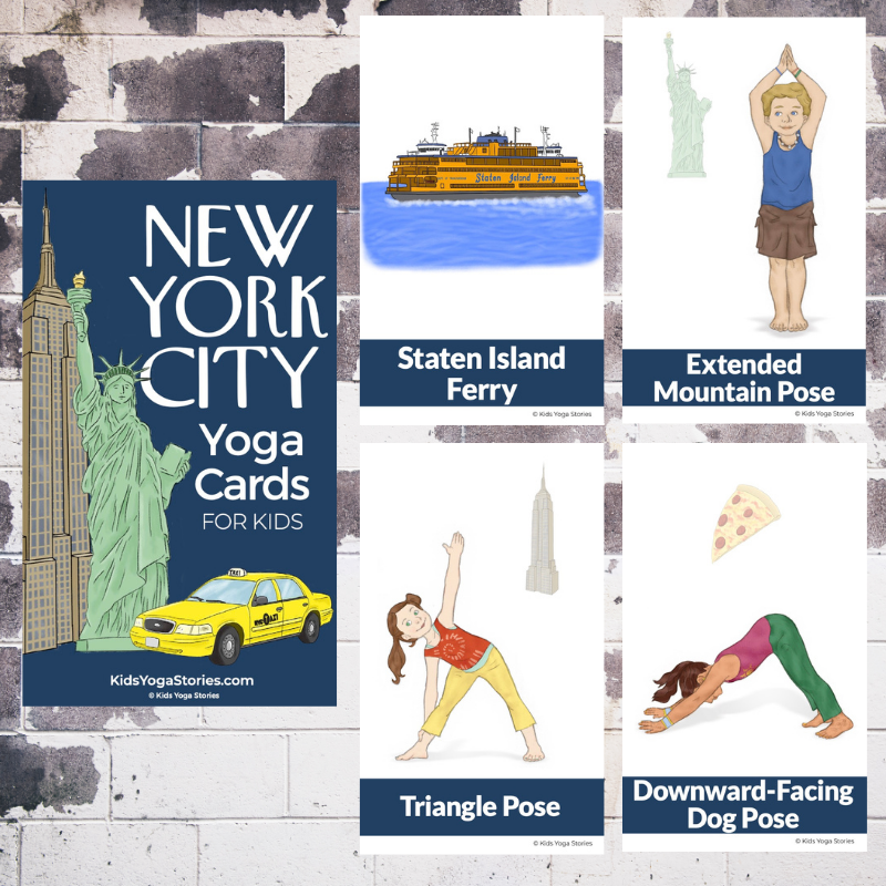 Cities to Explore Yoga Pack – Kids Yoga Stories