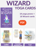 Wonderful World of Wizards Yoga Cards for Kids